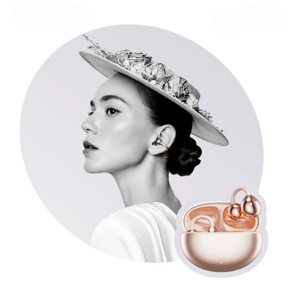 Swavor Clip-On Waterproof Open Ear Earbuds