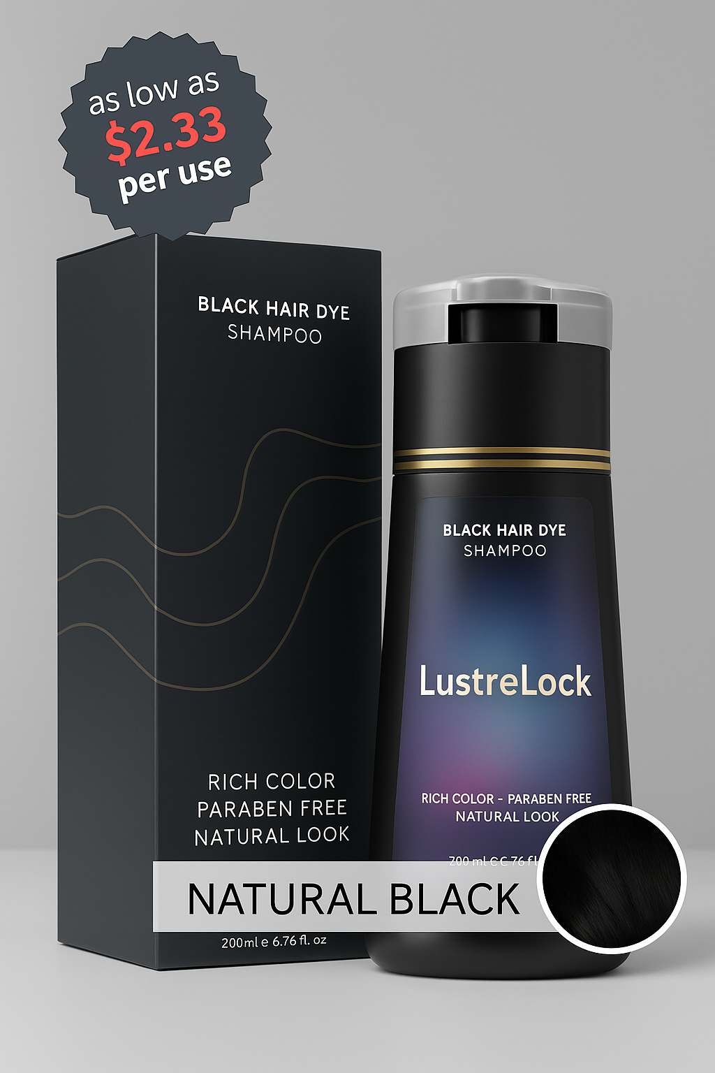 LustreLock Hair Color Shampoo