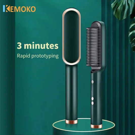 3 in 1 Professional Quick Heated Electric Hot Comb