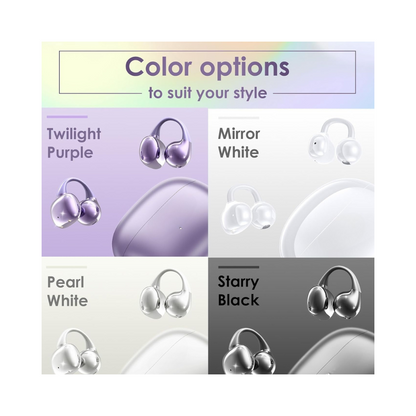 Swavor Clip-On Waterproof Open Ear Earbuds