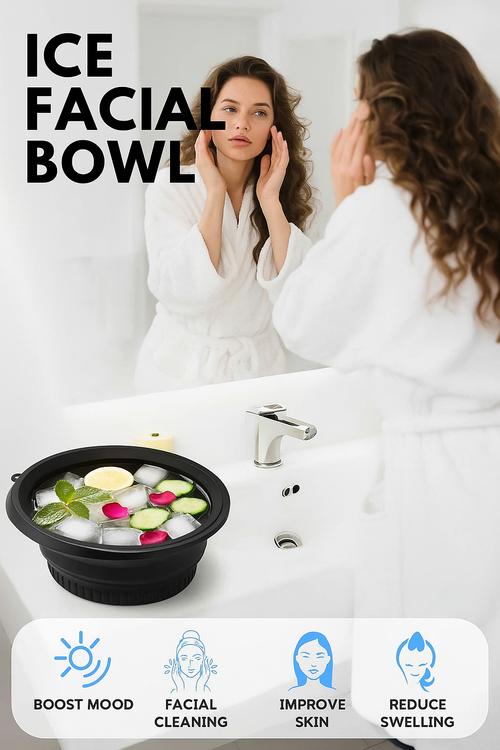 💧 SkinQuench™ – Ice Therapy Facial Bowl