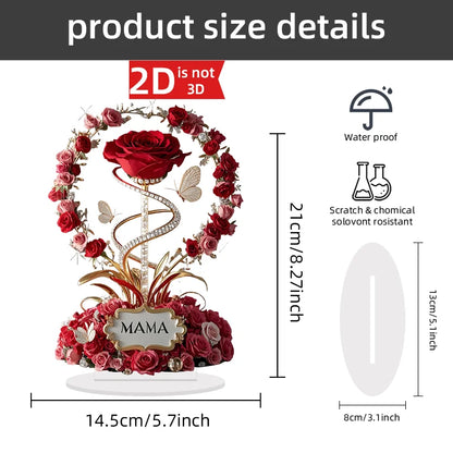 Elegant Rose Desk Ornament