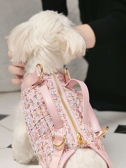 Chic Parisian Dog Carrier – Small Breed Friendly