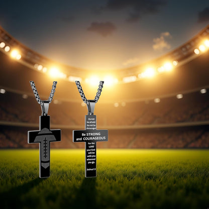 Faith n Football™ – Colgante de cruz