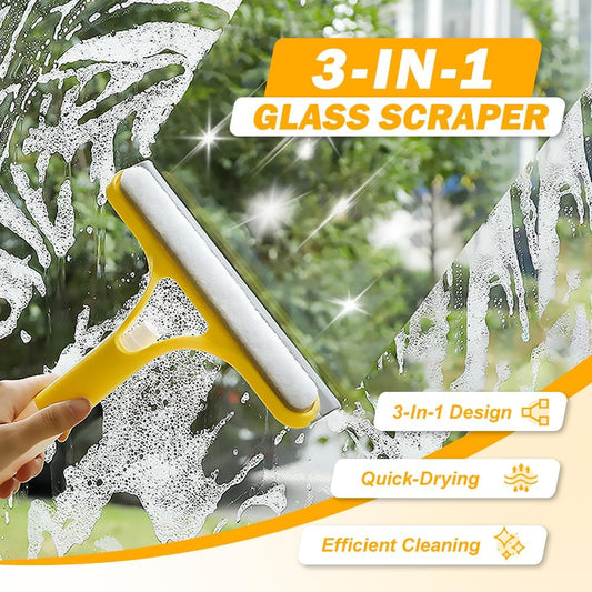 SwaShine™ Pro – The Ultimate 2-in-1 Glass Cleaning Wand