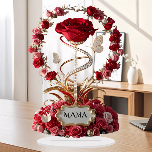 Elegant Rose Desk Ornament