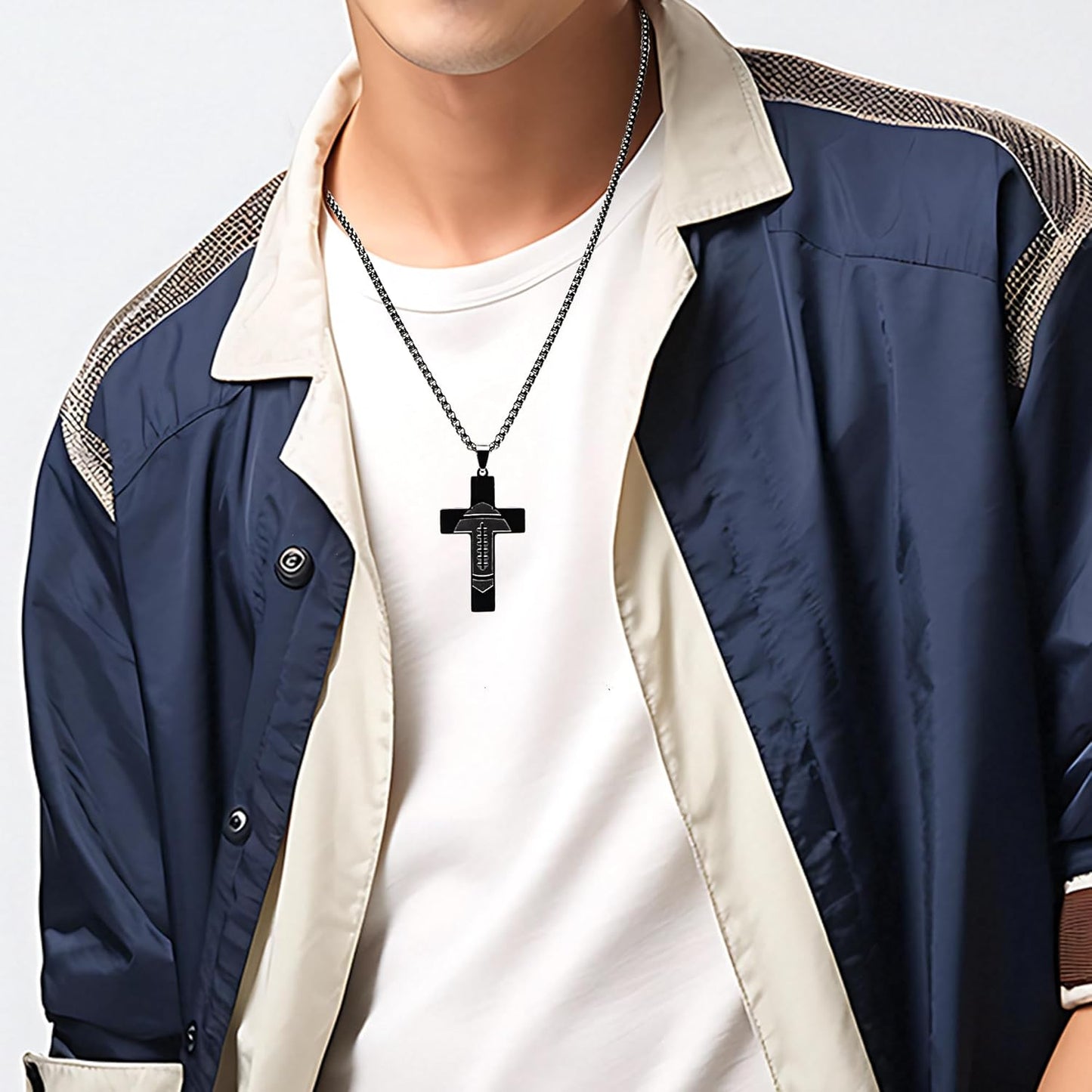 Faith n Football™ – Colgante de cruz