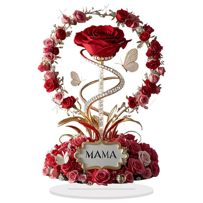 Elegant Rose Desk Ornament
