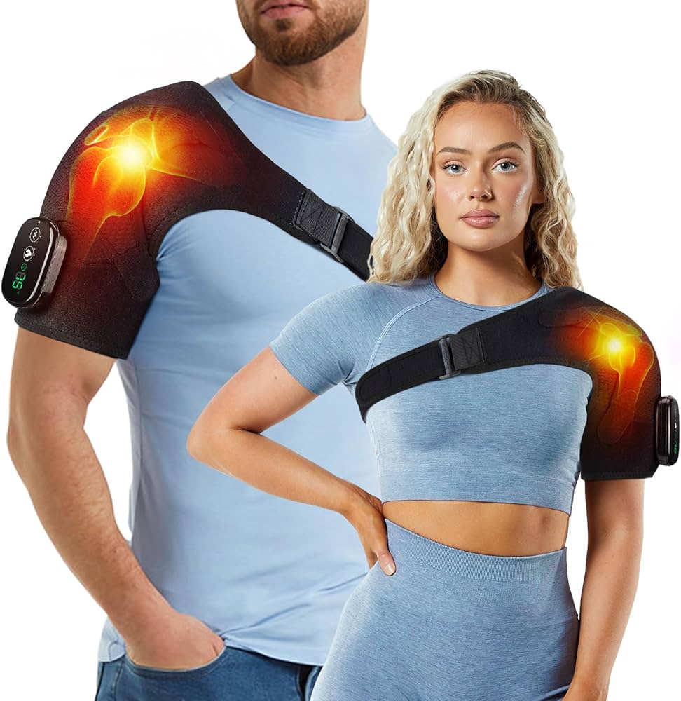 VibeHeat Shoulder Massage Pad